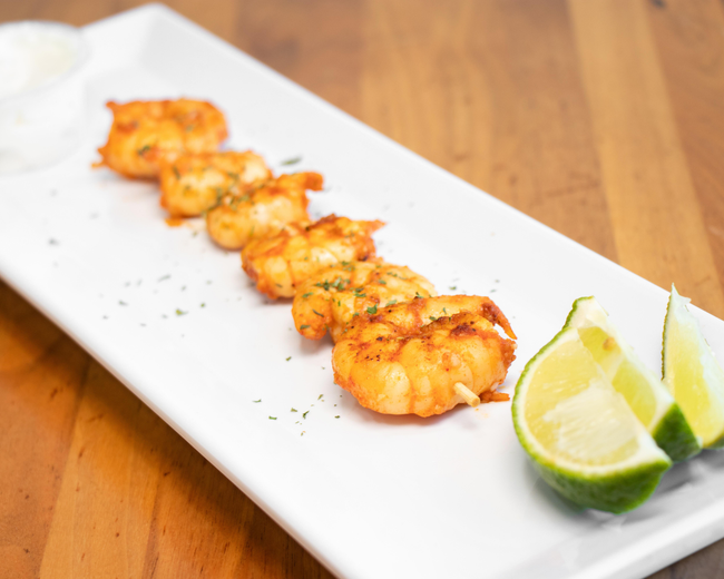 Shrimp skewer