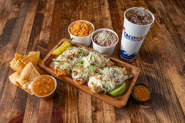 3 Tacos Dorados Combo