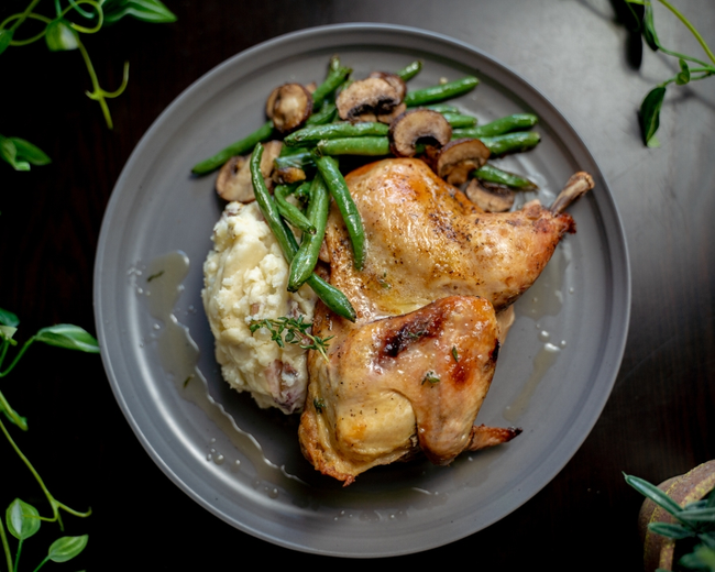 Roasted Half Chicken