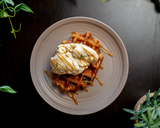 Belgian Pearl Sugar Waffle