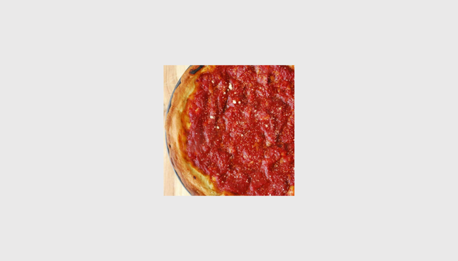 Deep Dish Supreme Pizza
