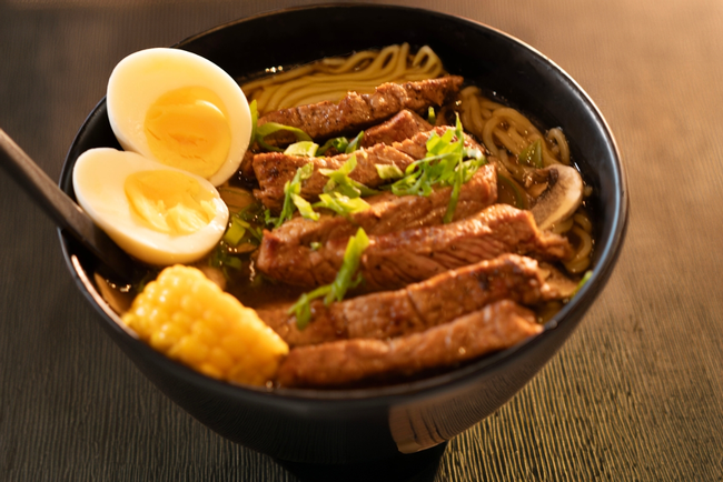 New York Strip Ramen Noodle