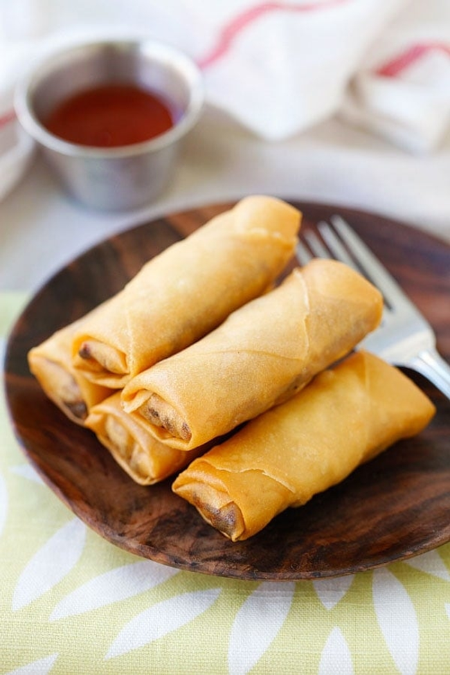 Vegetable Spring Roll (4)