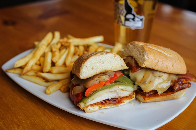 Roasted Pep & Chic Sandwich