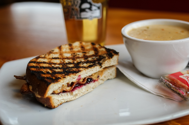 1/2 PB&J & Soup