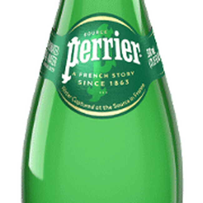 Perrier bottle