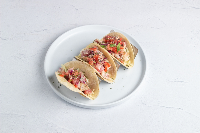 SEARED AHI TUNA TACOS