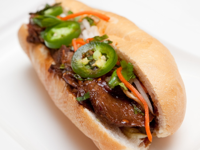 V.B.Q.  Beef Banh Mi