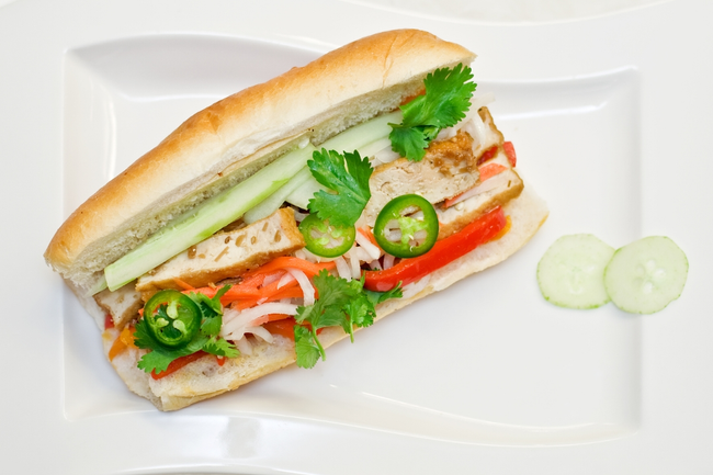 Tofu Banh Mi (Vegan)