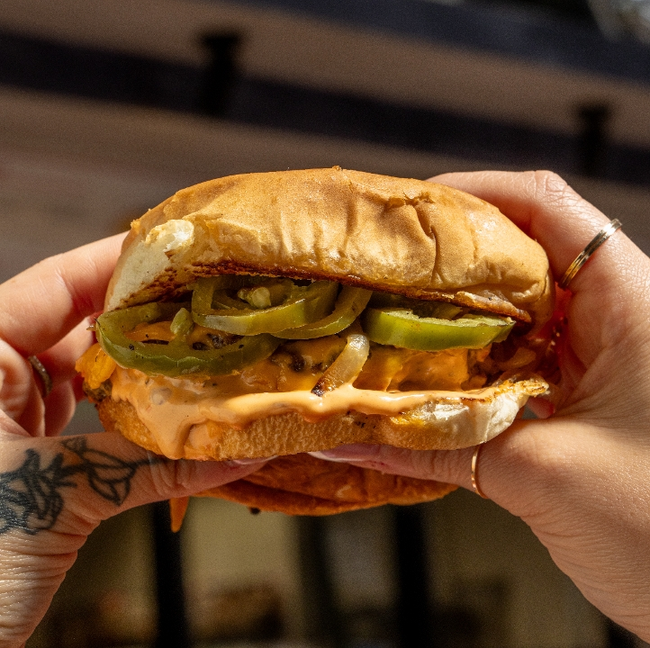 Dirty Burger w/Fries