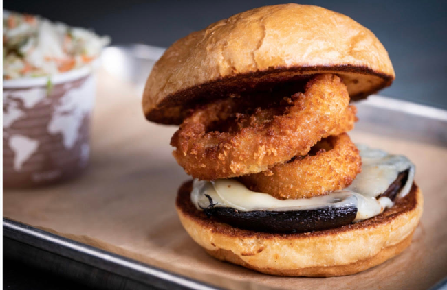 Smoked Portabella Mushroom Sandwich