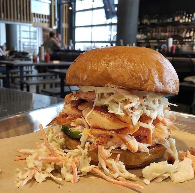 Smoked Salmon Sandwich