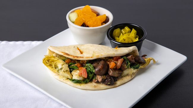 -Mushroom Pita