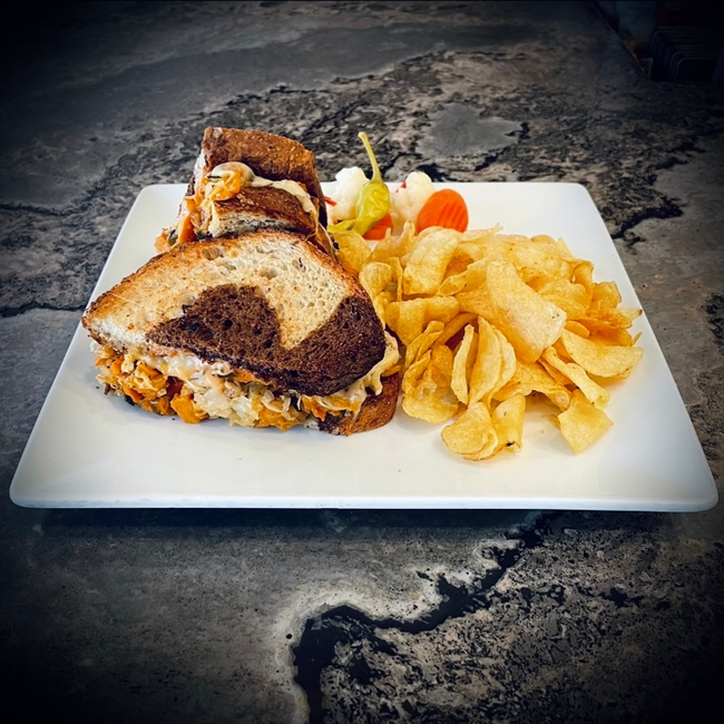 -Veggie Reuben