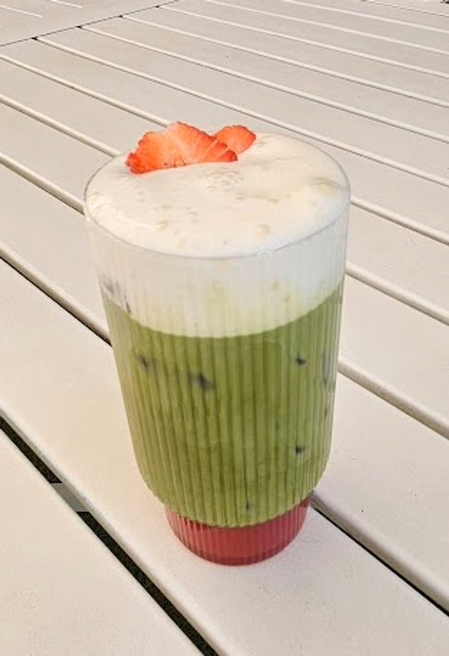 Iced Strawberry Matcha