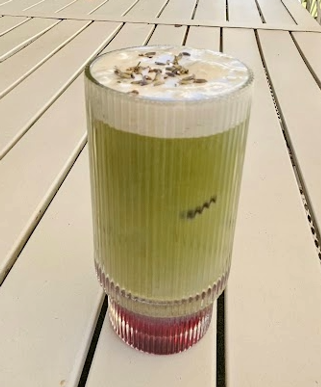 Iced Amethyst Matcha