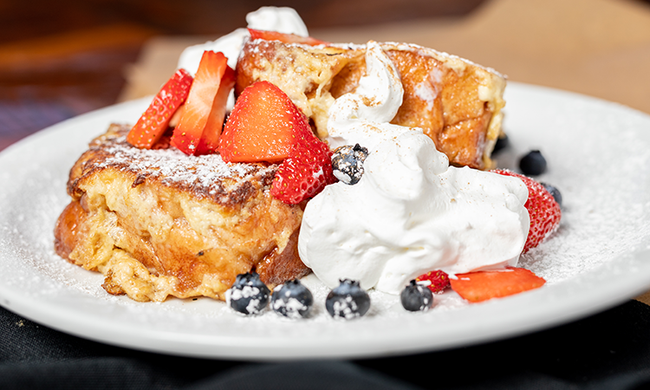 Cinnamon Swirl Challa French Toast