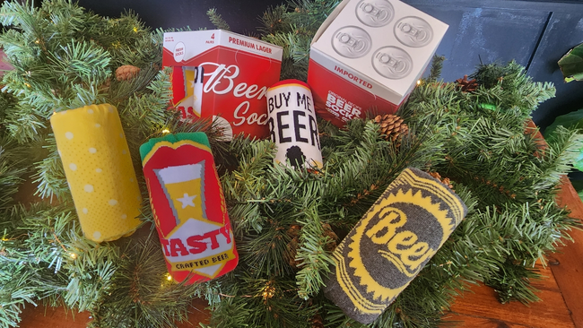 BEER SOCKS 4-pack!