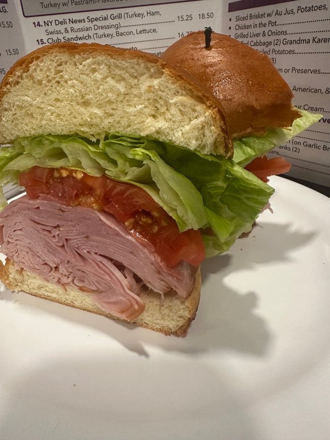 Virginia Ham Sandwich