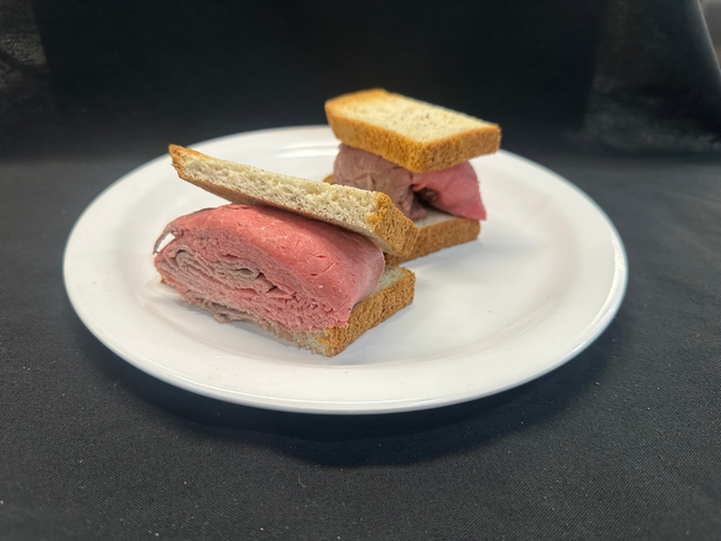 Rare Roast Beef Sandwich
