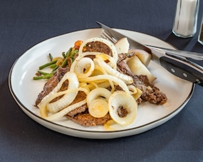 Grilled Liver & Onions