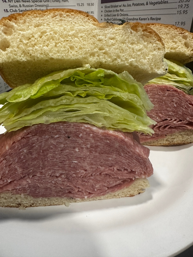 Genoa Salami Sandwich