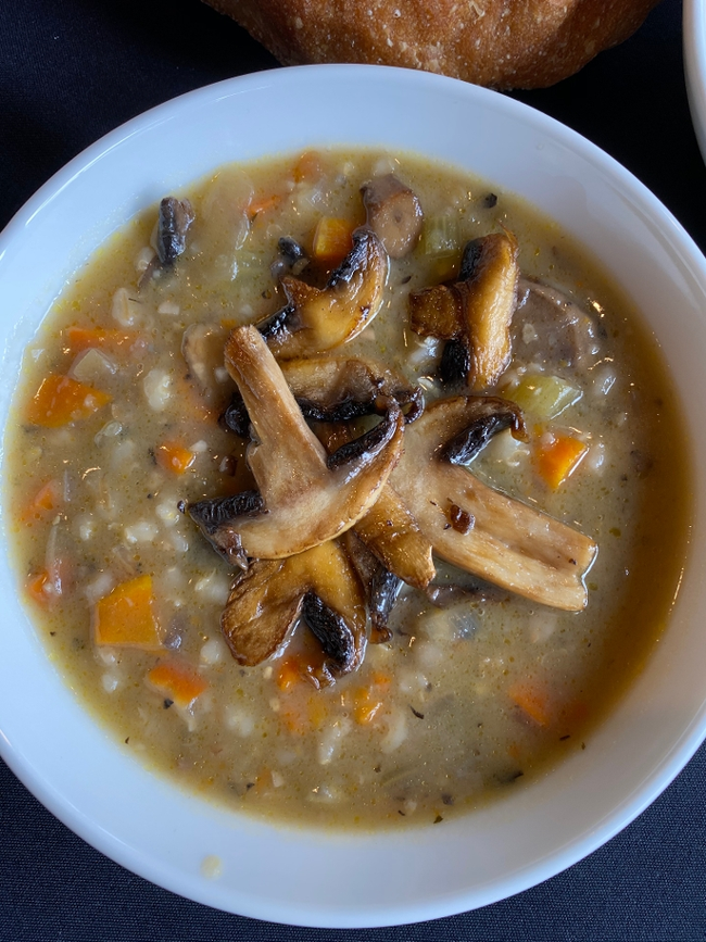 Mushroom Barley Soup