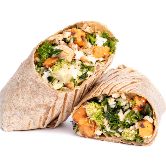 Miso Salmon Burrito