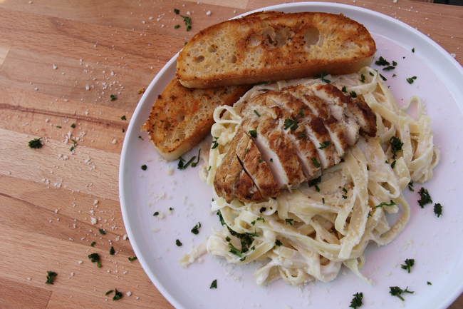 Chicken Fettuccine Alfredo