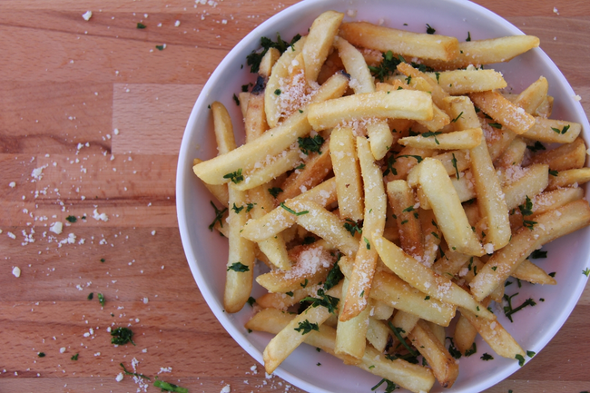 Garlic Parmesan Fries