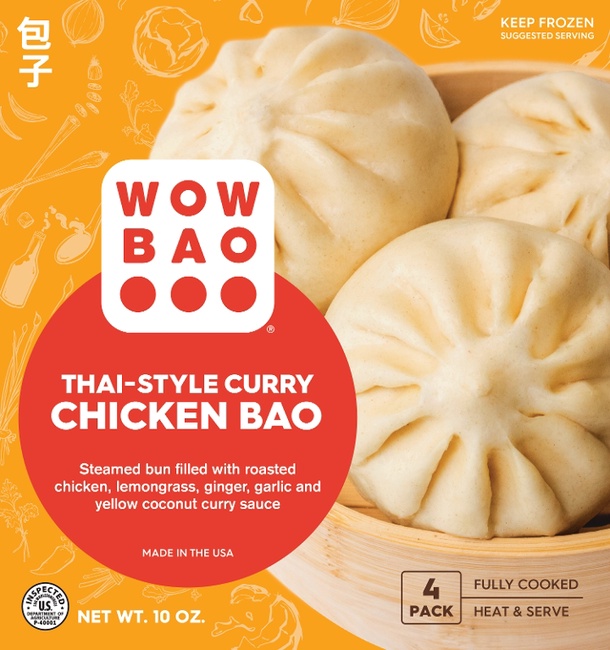 Retail 4-Pack Cook at home Thai Curry Bao