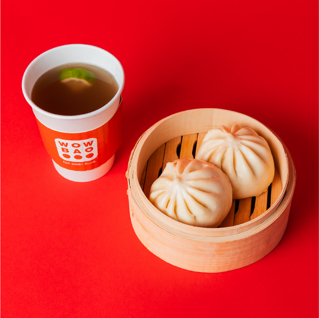 2 Bao + Thai Herb Bone Broth
