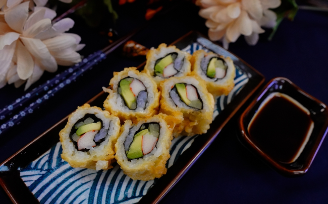 Golden California Roll