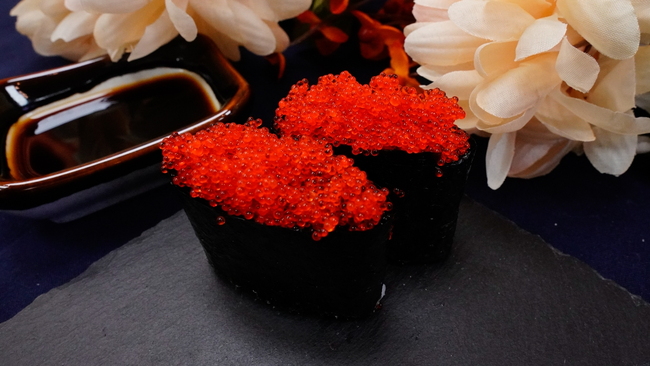 Red Tobiko Sushi