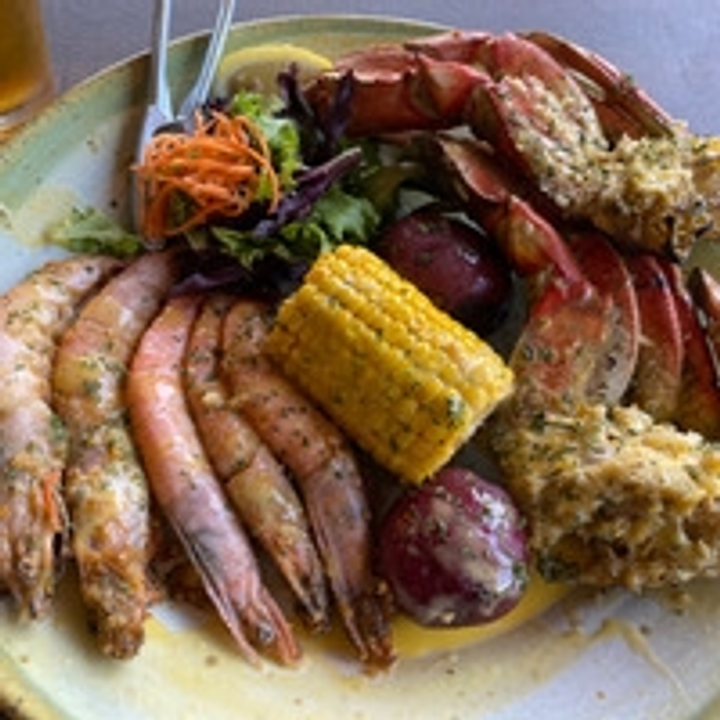 Char Dungeness Platter