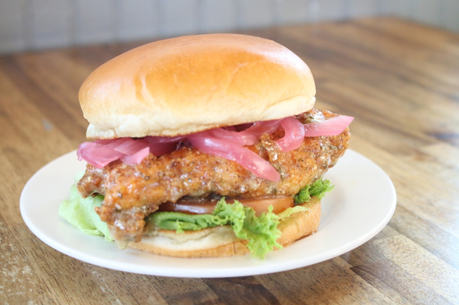 Garlic Parmesan Chicken Sandwich