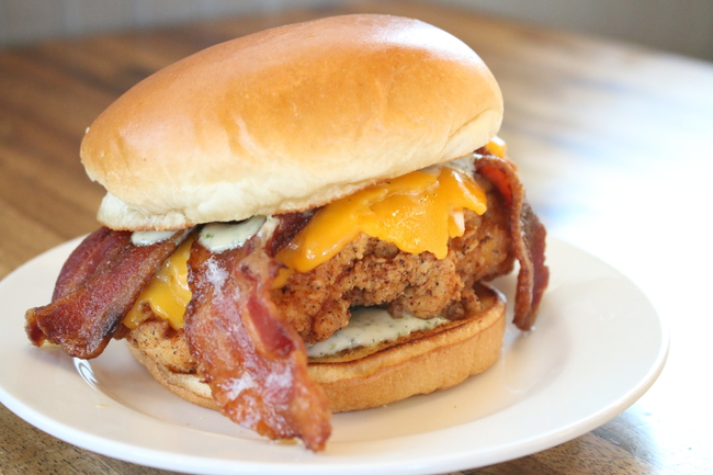 Chicken Bacon Ranch Sandwich