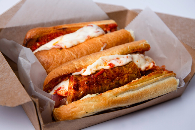 Italian Sausage Parm Sub