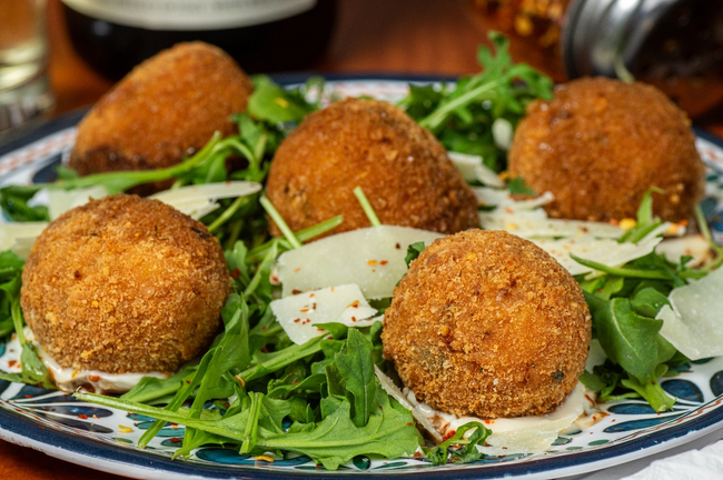 Mushroom Arancini