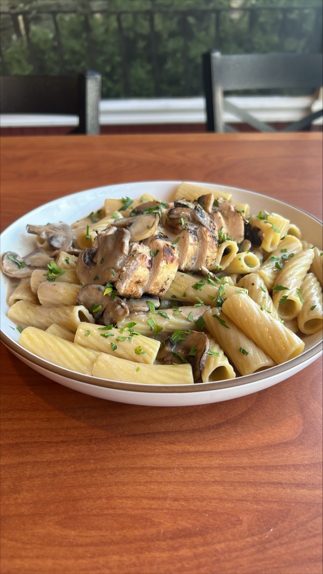 Grilled Chicken Marsala