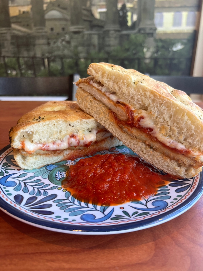 Chicken Parmesan Sandwich