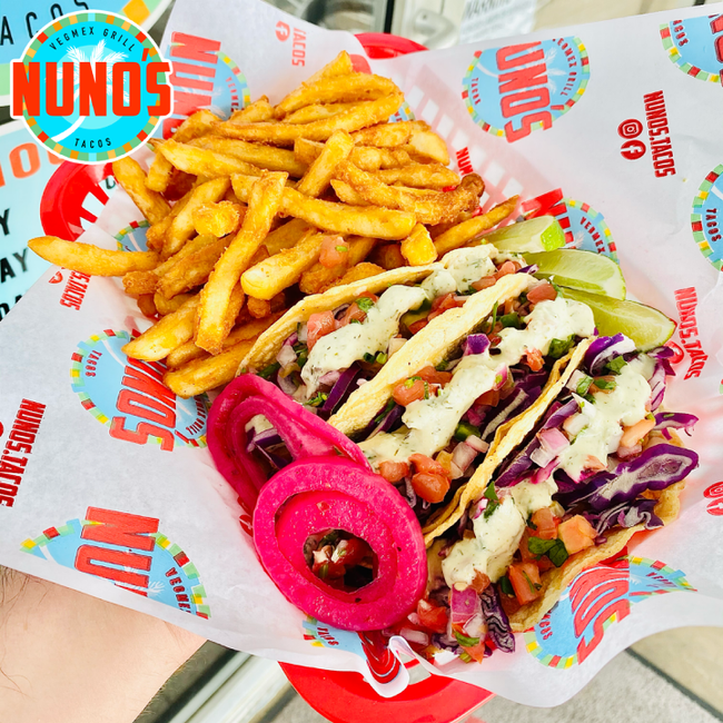 FISHLESS TACOS PLATE