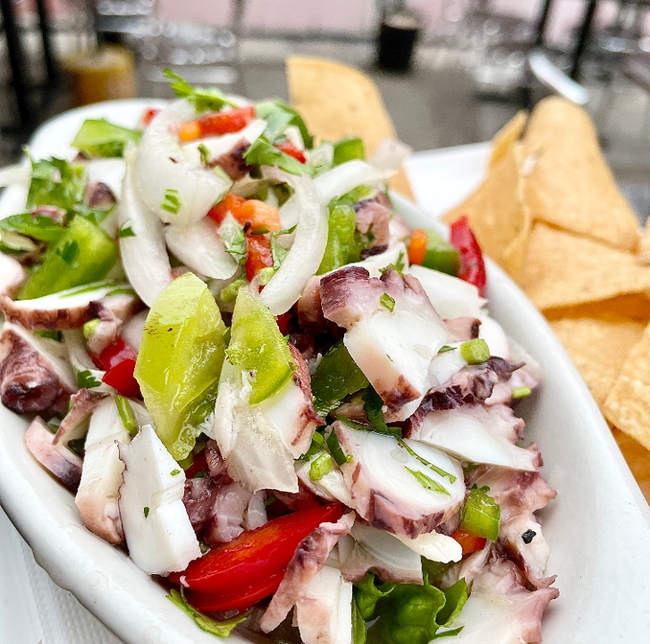 CEVICHE DE PULPO