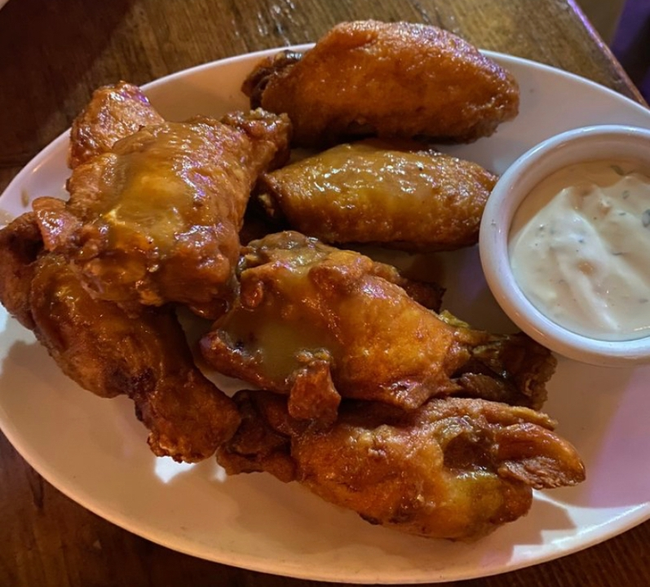 BAKED MANGO HABANERO WINGS