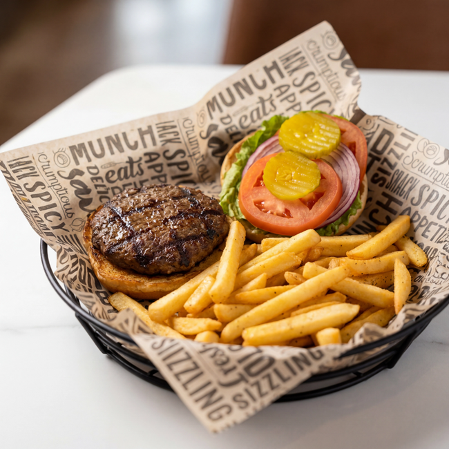 Homestyle Burger (1 Side)