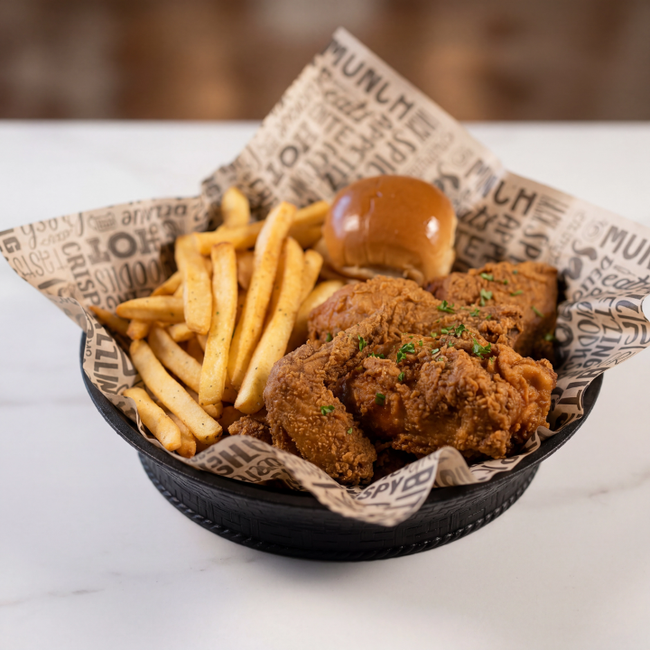 4 Piece Chicken (2 Sides)
