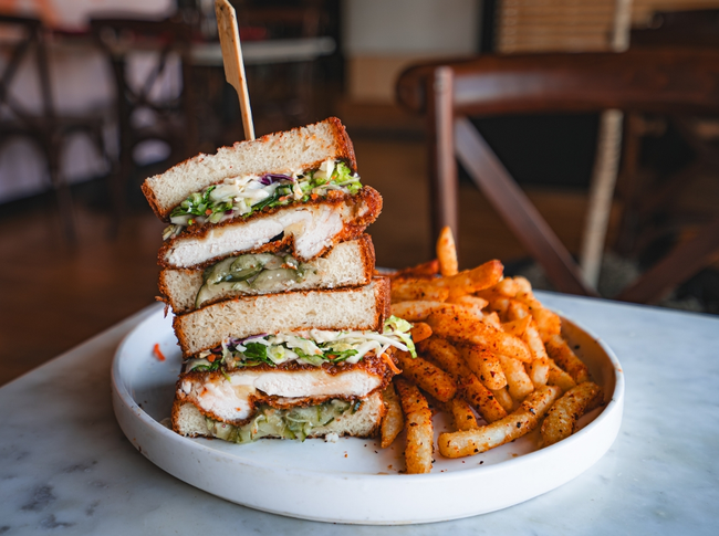Crispy Chicken Katsu Sando