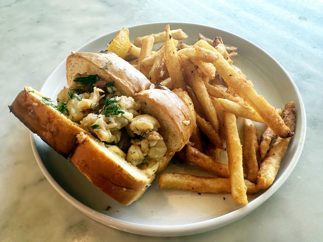 Hibachi Lobster Roll Sando