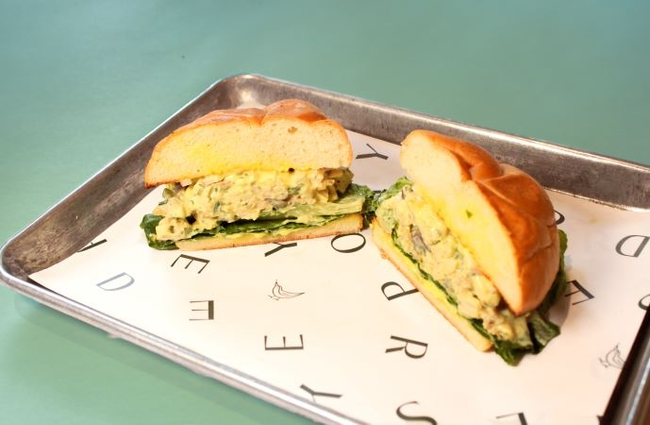 Curry Chicken Salad Sandwich