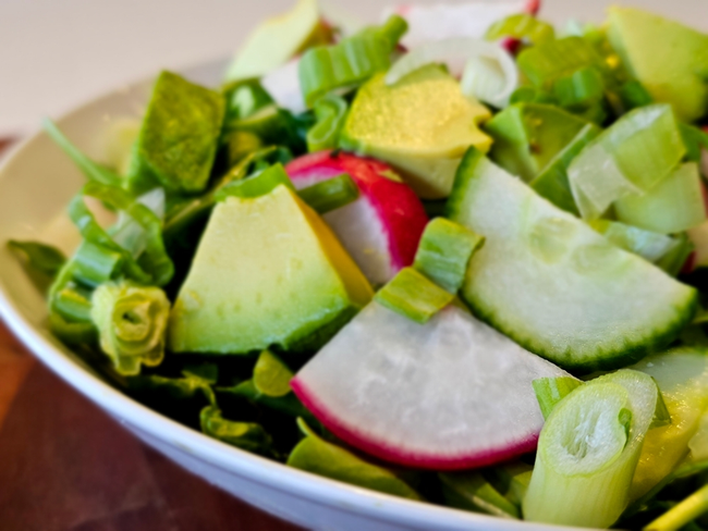 Avocado Arugula Salad